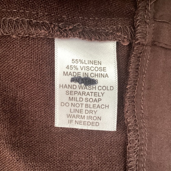 Upcycle Annie Arbitraged Chocolate Brown Tops/ Lace Into Dress. Up to Large - Picture 10 of 10